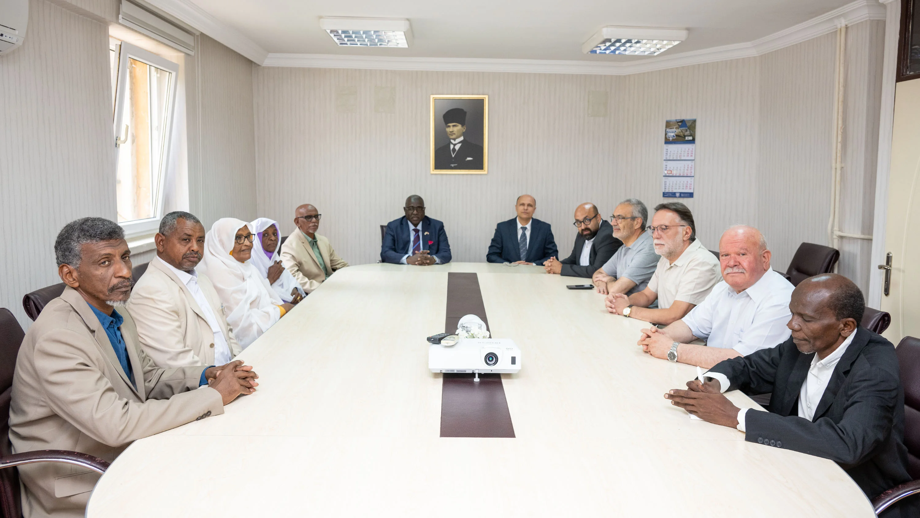 Selçuk Üniversitesi ile Sudan Üniversitesi arasında akademik iş birliği